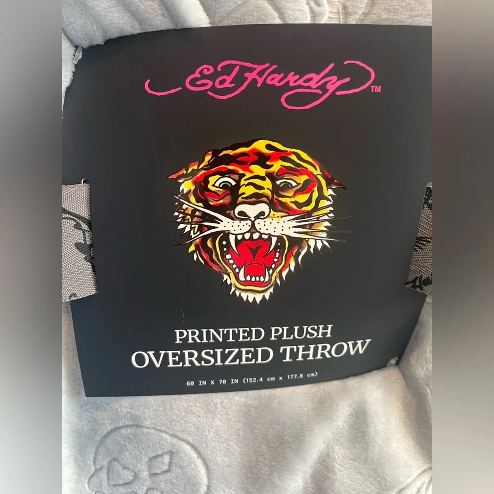 Ed Hardy luxurious plush